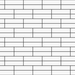 Poster - Blocks mesh. Vector bricks grid pattern.