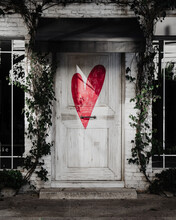 A Heart. A Door. The Romanticism Inviting To Love