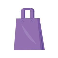 Sticker - purple shopping bag