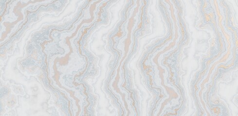 Poster - 3D Rendering of marble texture with gold stripes inside. For luxurious or architecture background