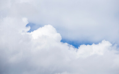 Canvas Print - blue sky with clouds