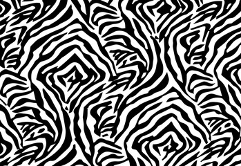 Wall Mural - Zebra skin texture, African animal, tiger texture