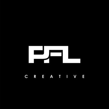 PFL Letter Initial Logo Design Template Vector Illustration