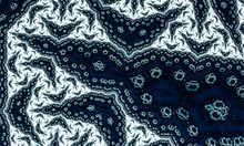Repeating Ornament - Fractal Calculated By Mathematical Formula.l 3d Rendering.