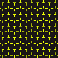 Poster - Yellow hammers. Vector minimal pattern. Vector.