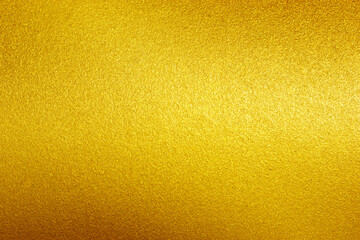 Wall Mural - Shiny hot yellow gold foil golden color glitter