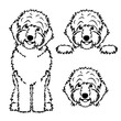 goldendoodle logo design bundle