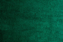 Green Fabric Texture Background, Abstract, Closeup Texture Of Cloth