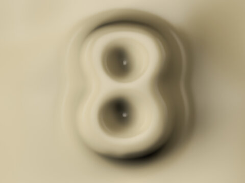 Wax number eight