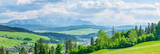 Fototapeta Krajobraz - Tatry, panorama