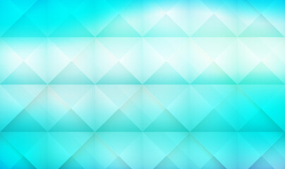 Poster - Vector geometric abstract background with triangles and lines. Abstract lights Blue triangular mosaic pattern. Abstract geometric seamless pattern with the blue and green triangles tiles. Vector EPS10
