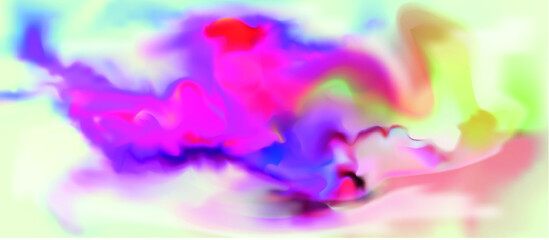 Poster - Liquid color background design. Futuristic design posters