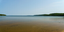 Beautiful Shot Of The Lake Huron From The Manitoulin Island