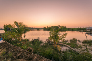 Wall Mural - Munroe Island is the most attractive tourist destination in Kollam district