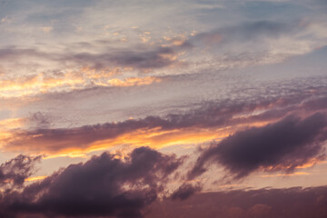 Wall Mural - Rain clouds