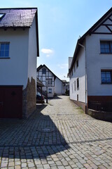 Wall Mural - Altstadtstraße in Ulmen am Maar