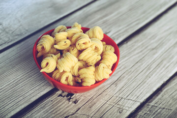 Wall Mural - Indian delicious homemade butter murukku	
