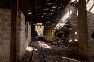 Abandoned lime factory in Serbia