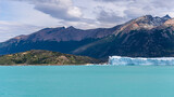 Fototapeta Tęcza - Lago Argentino and the Perito Moreno Glacier