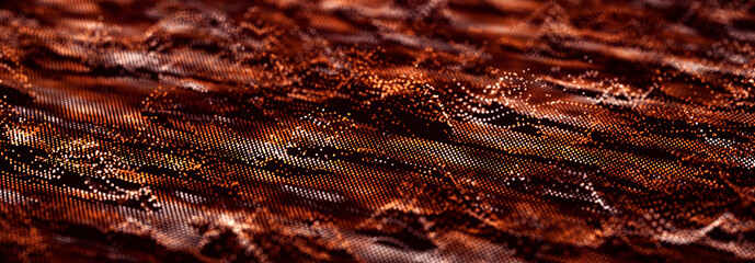 Leinwandbilder - Big Data visualization. Data technology illustration. Science background. 3D