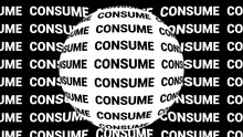 Obsessive Consume Surveillance Concept 