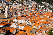 Roof Tops In The Old Town Of Dubrovnik