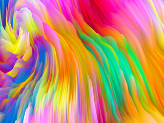 Wall Mural - Swirling Colors Background