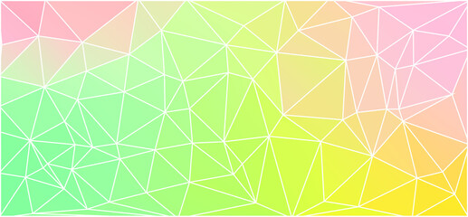 Wall Mural - Light color flat background with triangles for web design