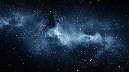 Wall Mural - galaxy nebula background moving stars space background