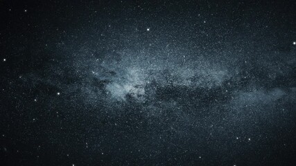 Wall Mural - galaxy nebula background moving stars space background