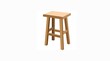 Vector Isolated Illustration of a Wooden Stool