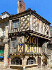 Wall Mural - Maison à colombages à Clamecy, Bourgogne