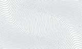 Fototapeta Przestrzenne - Vector Illustration of the gray pattern of lines abstract background. EPS10.