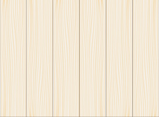 Poster - White wood wall vector background