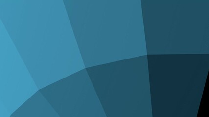 Poster - Dynamic abstract 3D background. Rendering animation.