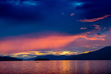 Wall Mural - Sunset II, Endicott Arm, Alaska