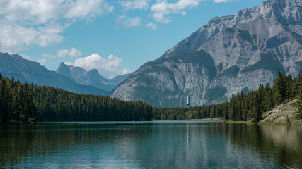 Naklejka na meble Johnson Lake - Banff