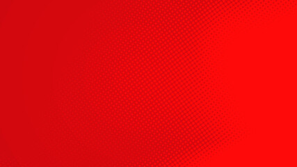 Poster - Abstract dots red color pattern gradient texture background.