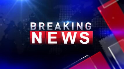 3D rendering background is perfect for any type of news or information presentation. The background features a stylish and clean layout 