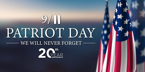 Sticker - Patriot Day, 9/11