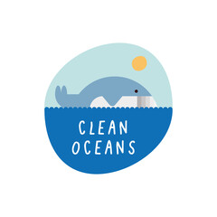 Canvas Print - clean oceans campaign