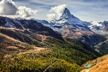 Poster - Matterhorn and surroundings