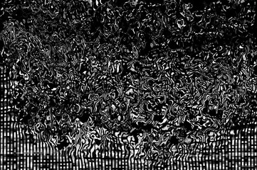 Fototapete - Abstract digital pattern / Abstract minimalistic background of a digital monochrome pattern.