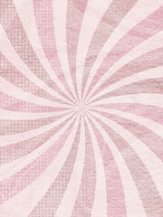 Wall Mural - Pastel background with in retro style. Starburst pattern on cardboard texture. 