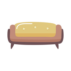 Sticker - home couch design