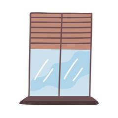 Sticker - house window icon