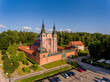 Marian Sanctuary - Świętolipska basilica of the Visitation of the Blessed Virgin Mary - the village of Święta Lipka in Warmia and Mazury in Poland
