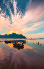 Wall Mural - Scenery of Xiapu beach, Ningde City, Fujian Province, China