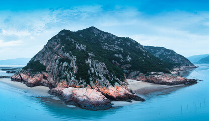 Poster - Coastal scenery of Xiapu, Ningde City, Fujian Province, China