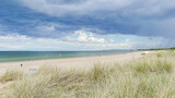 Fototapeta Tulipany - view of the beach swinoujscie baltic panorama